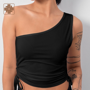 ชุดเสื้อกล้ามสำหรับเล่นโยคะระบายอากาศและรีไซเคิลถังนุ่มใช้งานได้ฉลากตามต้องการ - Product Image 4