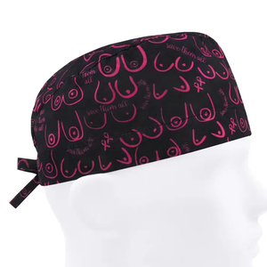 Breathable Woven Cotton Surgical <b>Caps</b> <b>Scrub</b> Hats for Beauty Salons Pet Hospitals Dentists and Nurses Custom Designs - Product Image 1