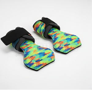 Poignées de musculation robustes en cuir, équipement de gym idéal pour la stabilité du tronc et les levages lourds - Product Image 4