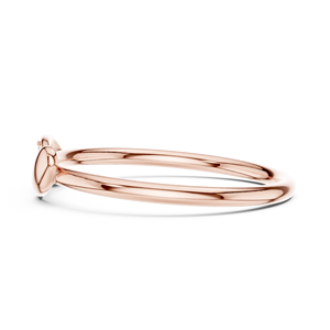 <b>Rose</b> <b>Gold</b> Tone Septum <b>Ring</b> NonFading <b>Nose</b> <b>Ring</b> Lab Grown Diamond <b>Ring</b> for Women Party Wear - Product Image 3