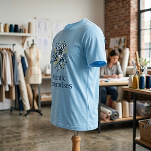 เสื้อยืดคอกลมแขนสั้นผู้ชายทรงปกติ ผ้าฝ้าย 100% คุณภาพสูง ขายส่ง ออกแบบเองได้ ผลิตแบบถัก เป็นมิตรกับสิ่งแวดล้อม - Product Image 5