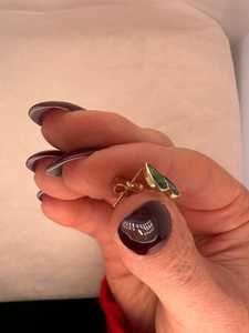 Pear Cut Bezel <b>Stud</b> Earrings 18K Gold Gold Plated IGI Certified Party Minimalist Pear Shape Women's - Product Image 5