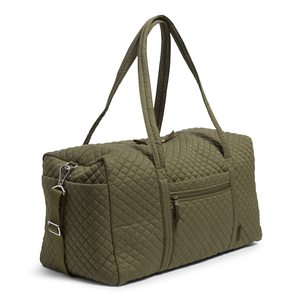 Bolsa de Viaje Acolchada Verde, Gran Capacidad, Cierre de Cremallera, Bolsa de Fin de Semana para Hombres y Mujeres - Product Image 2