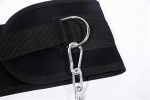 Cinturón de Soporte Lumbar Envolvente Ajustable de PU Profesional para Gimnasio, Levantamiento de Pesas, Seguridad, Compresión y Fitness - Product Image 6
