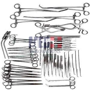 97 piezas Med Innovation Manual Instrumentos quirúrgicos Juegos de instrumentos de cirugía vascular complementaria en acero inoxidable - Product Image 1