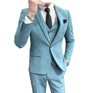 Black Striped Double Breasted Tuxedo <b>Men</b> Formal Party Suit Three Piece Vest Pants Classic Luxury Tailored <b>Men</b>’s Suits Sets - Product Image 5