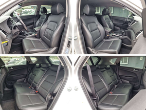 รถ Tucson SUV สีขาว ปี 2016 เกียร์ออโต้ เบนซิน/น้ำมัน เทอร์โบ เบาะหนัง ล้อแม็ก R17 รถอเนกประสงค์สำหรับการเดินทางในเมือง รถมือสองจากเกาหลี - Product Image 6