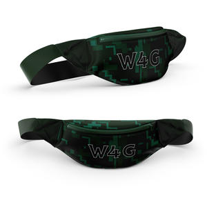 Riñonera Deportiva Ligera con Diseño Geométrico Personalizado, Correa Ajustable, Unisex, Forma de Almohada, Bolsas de Cintura de Poliéster con Cierre de Cremallera - Product Image 3