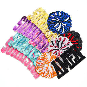 Patch brodé thermocollant motif marguerite et papillon, motif floral, pour casquette de baseball, chapeau, sac, veste, DIY, mode, vente en gros, usine - Product Image 3