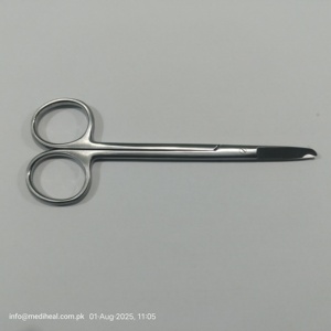 Ciseaux chirurgicaux MEDIHEAL SURGICAL CORPORATION de qualité chirurgicale, à pointe arrondie et fine, droits, en acier inoxydable - Product Image 3