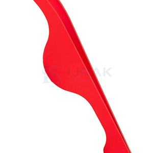 Pinzas de Plástico Rojas para Pestañas, Punta Suave, Herramienta de Precisión para Extensión de Pestañas y Aplicación de Maquillaje de Ojos - Product Image 2