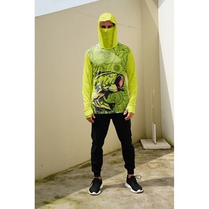 Nouveau design, vêtements de pêche personnalisés avec protection UV, chemise de pêche sublimée avec votre propre logo, t-shirts de pêche respirants pour hommes - Product Image 2