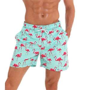 Wholesale <b>Men</b> Swimming Dissolvable Swim Shorts Stretch <b>Trunks</b> Beach Pants Custom Printed Board Shorts <b>Men</b> - Product Image 2
