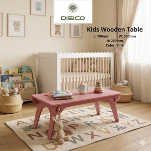 Hao Hung Long an Casual American <b>Pine</b> Plywood Durable Safe Smooth Edge Kids Room <b>Table</b> - Product Image 6