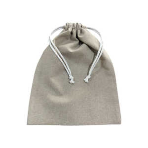 Pochette à cordon 100% coton 20/25 cm 8oz tissu écologique réutilisable cadeau, bijoux et sac d'emballage avec fermeture en corde de coton - Product Image 6