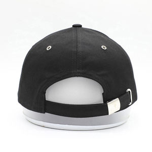 Casquette de golf vintage noire non structurée de haute qualité avec logo 3D personnalisé OEM, casquette de baseball sportive pour homme, imperméable, petite taille - Product Image 2