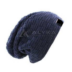 Custom Logo Unisex Adult Knitted 100% <b>Wool</b> <b>Beanie</b> <b>Hat</b> Soft Warm Folded Cuff Adjustable - Product Image 4