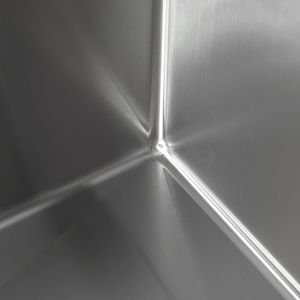 Lavello da Cucina Moderno a Vasca Singola 84 cm x 56 cm, Fatto a Mano in Acciaio Inossidabile S304, Kit Workstation Multifunzionale da Incasso - Product Image 4