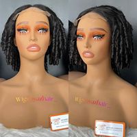 Offre Spéciale couleur naturelle Pixie Curly HD Lace Front perruques de cheveux humains 100% un seul donneur cheveux vietnamiens bruts