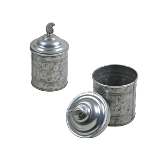 Metal Wall Antique Pots and <b>Basket</b> Best <b>for</b> Home Decor Outdoor Decor and Restaurant Decor Galvanized Finishing Design - Product Image 6