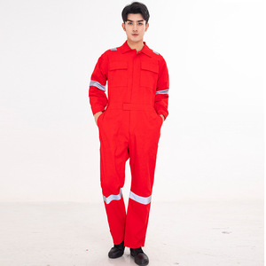 Ropa de Trabajo Unisex de una Pieza, Ligera, Transpirable y Multirreflectante, de Manga Larga, de Poliéster, para Trabajos Mecánicos y Eléctricos, para Primavera y Otoño - Product Image 3