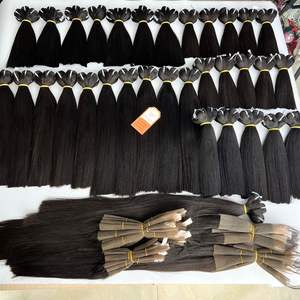 Listo para enviar 8-12 ''SDD Color natural 100% Extensiones de cabello humano vietnamita crudo Bone Straight Hair Bundles Servicios ODM - Product Image 1