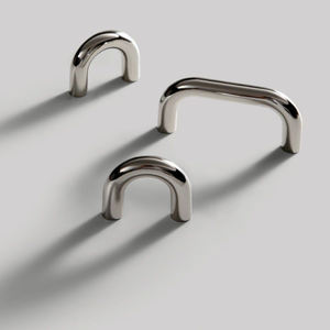 Poignée de porte en laiton de luxe, poignée de porte principale haut de gamme pour hôtel et villa, adaptée aux portes en verre et en aluminium - Product Image 6