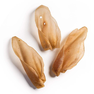 Les meilleures oreilles de buffle d'eau naturelles pour chiens, fabriquées et exportées par Noshahi Horn, Enliven Overseas, Inde. - Product Image 2