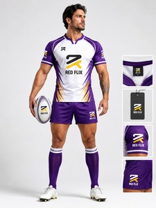 Custom Team <b>Elite</b> rugby uniform offering premium craftsmanship durable construction and comfortable fit for every game - Product Image 4