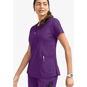 Best Selling Spandex Breathable Medical <b>Scrubs</b> <b>Set</b> Uniform for Women Latest Design Breathable Women's Stylish <b>Scrubs</b> Suits - Product Image 5