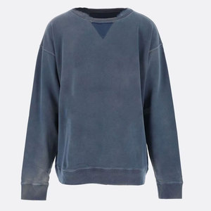 เสื้อสเวตเชิ้ตผ้าเจอร์ซีย์หนานุ่ม คอกลม แขนยาว ทรงหลวม โอเวอร์ไซส์ เย็บด้านหลัง รับผลิตแบบ OEM ขายส่ง เสื้อคอกลม - Product Image 1