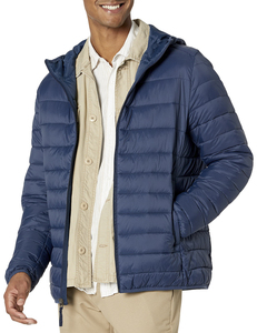 Wholesale Unisex Puffer <b>Jackets</b> 100% Nylon Stand Collar Hooded <b>Waterproof</b> Patchwork Design Best Selling Latest Style Streetwear - Product Image 6