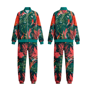 <b>Women</b> Tropical Sublimation Sports Tracksuit - Product Image 4