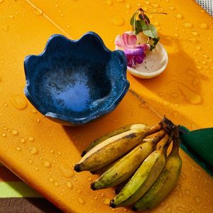 Bol décoratif de luxe pour cuisine, accessoire artistique pour la maison, bol en résine chic, décoration de table élégante, bol décoratif pour fruits - Product Image 3