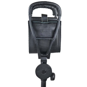 Taburete de caza plegable de cuero genuino, trípode, taburete de camping, proveedor mayorista OEM, muebles de exterior de alta calidad para exportación en venta - Product Image 4