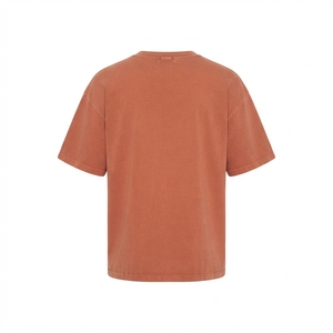 Camiseta Oversize Vintage Lavada para Hombre, Cuello Redondo, Manga Corta, Estilo Casual Urbano, Algodón, Estampado Gráfico, Ajuste Relajado - Product Image 4