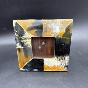 Cadre photo en corne fait main de fabrication indienne, style rustique viking, pour table ou étagère, disponible à bon prix - Product Image 4