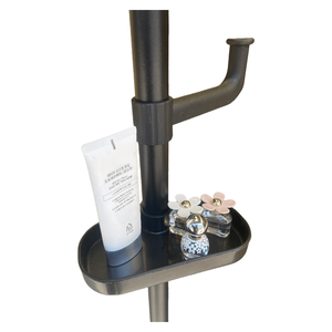 Asta di Tensione Regolabile Fai-da-te da Pavimento a Soffitto, Organizer con Vassoi di Nuovo Stile per Stendibiancheria e Appendiabiti - Product Image 3