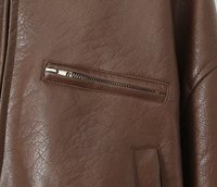 Blouson aviateur en cuir véritable pour femme, manches longues, fermeture éclair, col montant, couleur unie, coupe courte, idéal pour l'automne