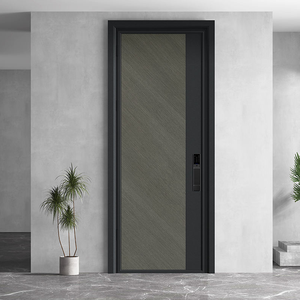 Portes latérales en bois massif de 40 mm, étanches, pour salle de bain, cuisine et hôtel - Design moderne avec revêtement en film PVC - Product Image 6