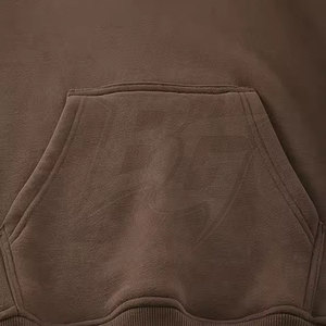 เสื้อฮู้ดดี้ทรงบ็อกซี่แฟชั่นขายส่ง ผ้าคอตตอนหนา 100% ไหล่ตก สำหรับผู้ชาย สไตล์ลำลองสตรีทแฟชั่น ใส่ได้ทุกวันในฤดูหนาว - Product Image 5