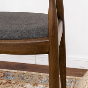 Stylish Dining <b>Chair</b> <b>with</b> Minimalist Design High Strength Wood Frame Comfortable Seating Furniture for Kitchen Dining Room - Product Image 4
