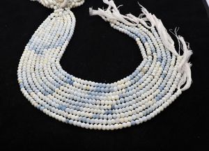 AAA Natural Blue <b>Opal</b> Shaded Faceted Rondelle Beads 5-5.5 MM Blue <b>Opal</b> Gemstone Beads Smooth Rondelle <b>Opal</b> Beads 16 Inch Jewelry - Product Image 6