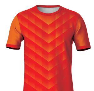 Maillot de sport personnalisé par sublimation, style unisexe, doux, confortable, séchage rapide, motif chevron pour impression en gros, promotion de marque - Product Image 6