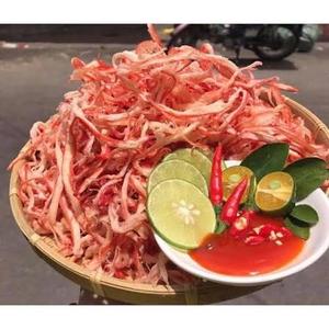 พร้อมรับประทาน ปลาหมึกอบมะพร้าวหวานนุ่ม อร่อย อาหารทะเลทานเล่น ขายส่งจากโรงงานโดยตรง - Product Image 1