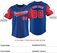 Jersey Baseball Klasik Pria Ukuran Besar 100% Poliester Anti-Bakteri Cepat Kering Bernapas V-neck Athletic Fit Kancing Penuh Retro