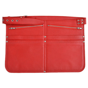 Sac de Caisse en Cuir de Vachette Véritable pour Marché et Commerce, Ceinture Porte-Monnaie Robuste avec Boucle Réglable et Multiples Poches Zippées pour Téléphone Portable - Product Image 6