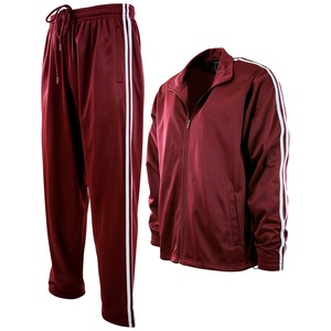Econex Sports 2025 Ensemble de pantalons de survêtement deux pièces à fermeture éclair de haute qualité pour hommes Streetwear d'hiver à col à capuche solide écologique - Product Image 1
