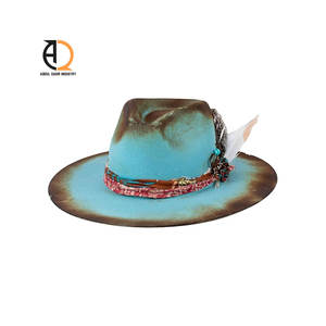 Chapeaux en cuir véritable de qualité supérieure, chapeaux de cowboy pour l'extérieur, chapeaux de cowboy en cuir western au design personnalisé - Product Image 4
