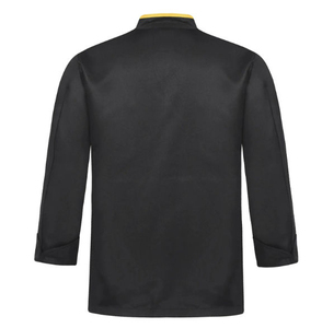 เสื้อเชฟแบบใหม่สั่งทำได้สำหรับทุกเพศ ขายส่งสำหรับผู้ใหญ่ ป้องกันแบคทีเรีย ป้องกันรังสียูวี สวมใส่สบาย เหมาะสำหรับร้านอาหารและบาร์ - Product Image 2